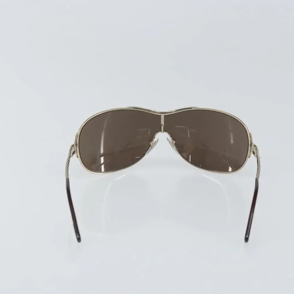 Salvatore Ferragamo Metal Sunglasses Brown